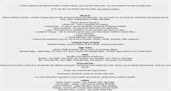 Desktop Screenshot of galwaygranite.com