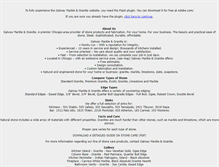 Tablet Screenshot of galwaygranite.com